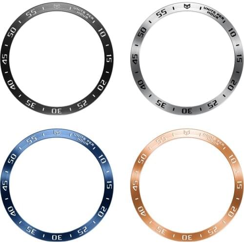 41mm For Samsung Galaxy Watch 3 Bezel Ring Stainless Steel Adhesive Cover Protector Watch Accessories New Anti-scratch Case