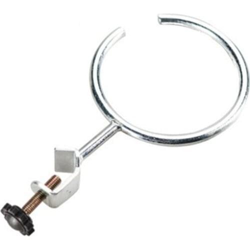 Iron Metal Support Ring Inner diameter 45mm,Lab Stand Base with Jackscrew