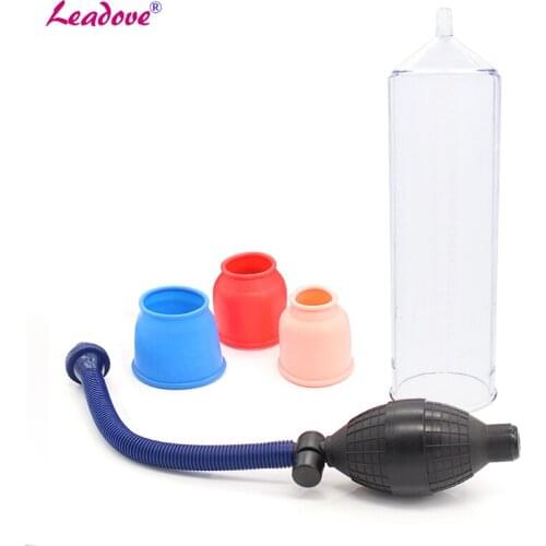 50pcs/lot High Quality Male Handsome Up Penis Enlargement Vacuum Pump Penis Extender Sex Toy Enlarger Sex Product for Man YS0135