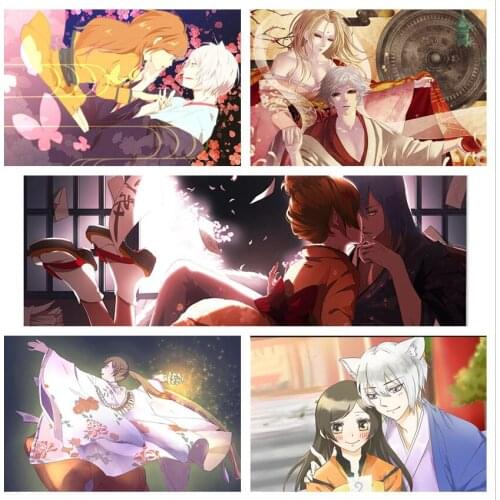 WTQ Anime Posters Kamisama Hajimemashita Kurama Canvas Painting Wall Decor Retro Poster Wall Art Picture for Living Room Decor