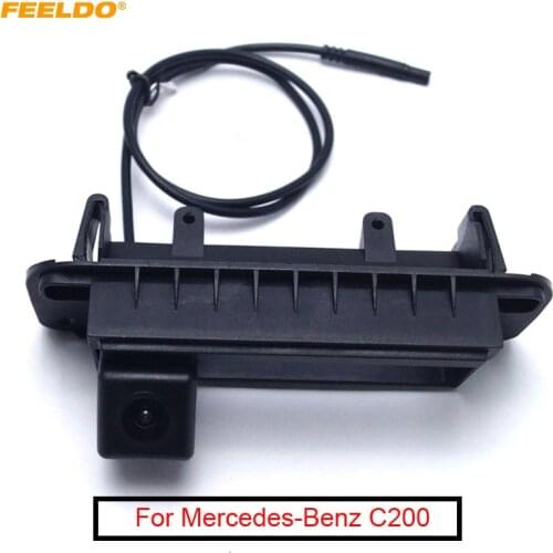 FEELDO 1Set Car Trunk Handle Backup Rearview Camera for Mercedes-Benz C200 2013/14 Reverse Parking Camera