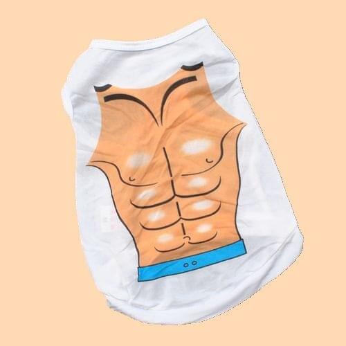 Summer Pets tshirt Simple pet Vest hot Sleeveless Dog Apparel Vest Puppy Dog Accessory Cartoon Dog Pet Vest Clothes pet supplies