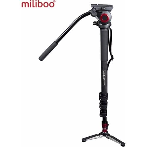 Miliboo MTT705B Portable Carbon Fiber Tripod & Monopod for ProfessionalCamera Camcorder/Video/DSLR Stand,Half Price of Manfrotto