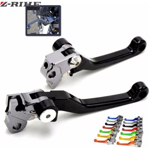 Motocross dirt bike CNC Pivot Brake Clutch Levers For honda CR80R 85R 125R 250R CRF 250X 450X 230F 250L/M 1000L SL230 XR230 650R