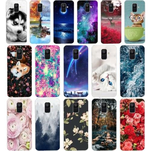 B Soft TPU Phone Case For Samsung Galaxy A8 2018 A530 A530F silicone Cover For Samsung A8 Plus 2018 A730 A730F Clear Case