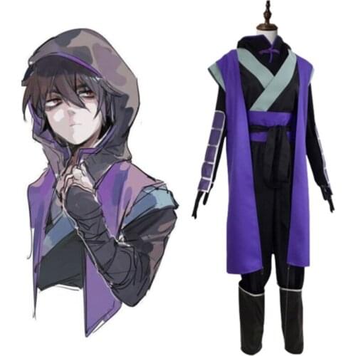 Scissor Seven Cosplay Costume Halloween Carnival Uniform Men Suit