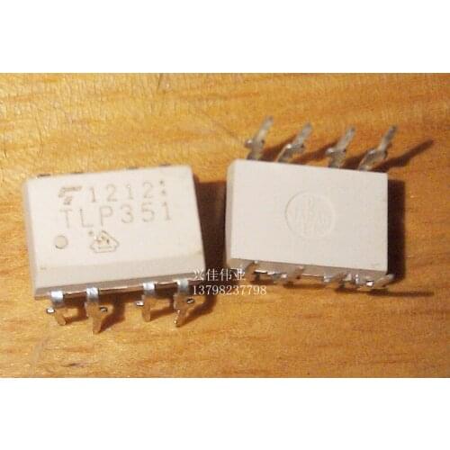 10PCS DIP TLP351 DIP-8 opto-isolator Optocouplers