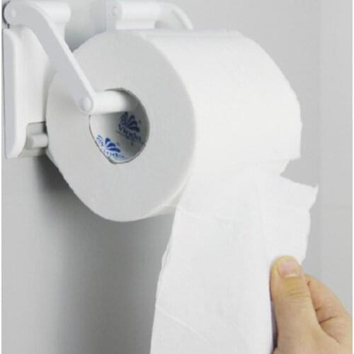 Separate Magnetic Paper Towel Holder Can Absorb Refrigerator Side Wall Roll Holder Portable Toilet Paper Box