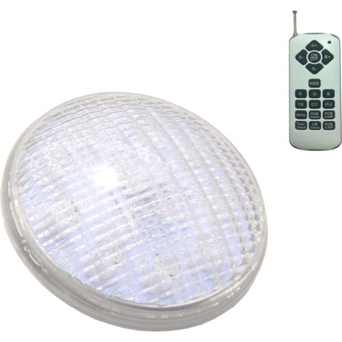 LED Spotlight 12V AC Underwater Lighting RGB PAR56 Piscina Synchronous Outdoor Pool Light 24W 36W 72W Cool White