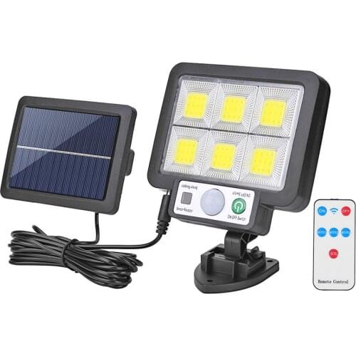 LED Split Solar Wall Light Outdoors Waterproof 3 Mode Motion Sensor Street Light Security Lighting Solar Lamp Garden Decoration