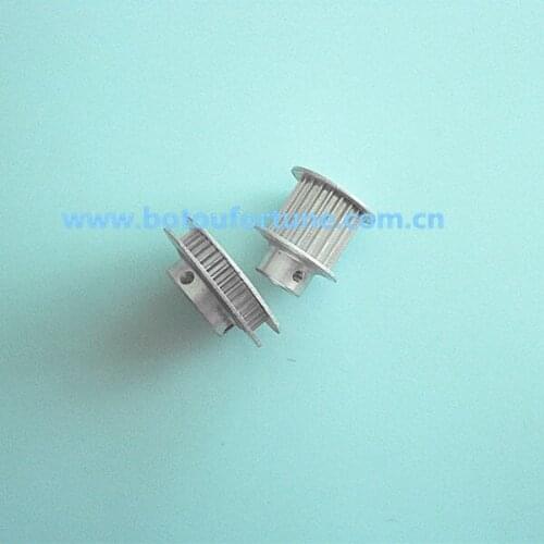 T5 Aluminum Timing belt pulley 30 teeth 10mm width 6.35mm bore 100pcs sell by one package