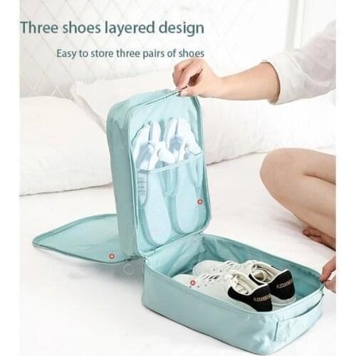 High Quality Portable Travel Shoe Bag Underwear Clothes Bags Shoe Organizer Storage Bag Multifunction Travel Accessories