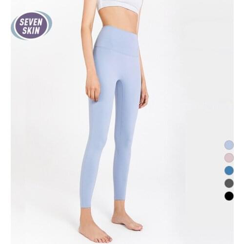 SEVEN SKIN Seamless Women Classic Pants High Waist Naked-Feel Squat Proof Yoga Leggings Female Gym Running Sport Fitness Tights