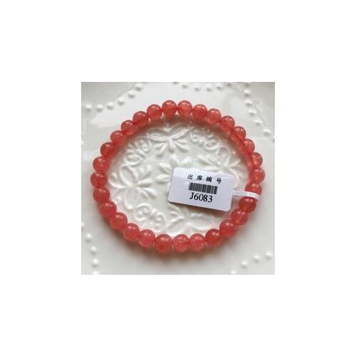 Free shipping 6.2-6.5mm Ice Rhodochrosite Bracelet Natural Argentine Pink Crystal Bracelet
