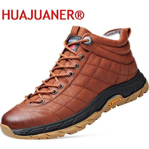 Mens Winter Boots HUAJUANER China