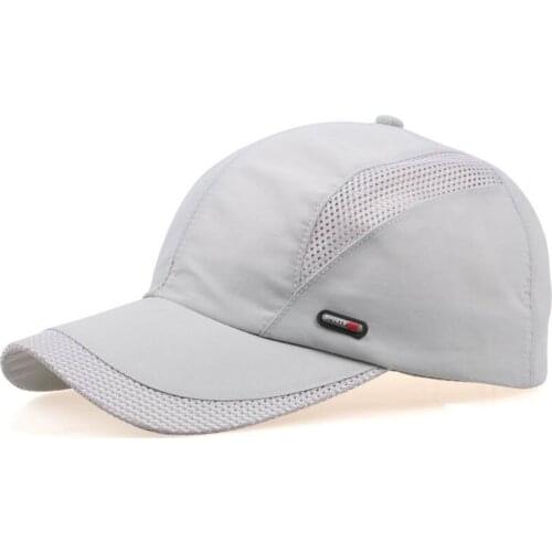 2017 mesh hat male leisure baseball cap female breathable visor bone brim short hats golf sun hats