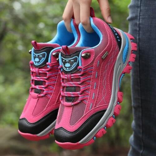 Classic Women Outdoor Sports Shoes Autumn Winter Women Hiking Shoes Female Sneakers Wear-resistant Non-slip Sports Casual Shoes