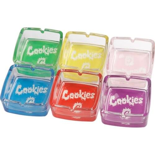 Small Glass Ashtray Unbreakable Decorative Tray for Cigarette Ashtray Light Smoke Convenient for Ashtray Home