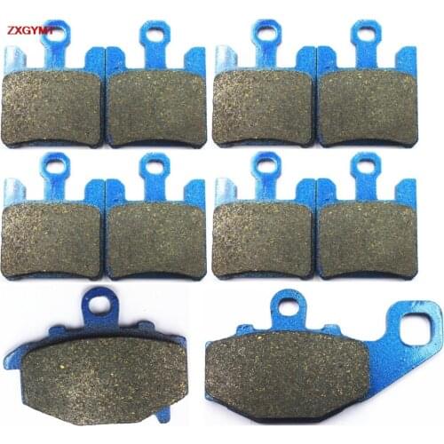 Sintering Brake Pad Set fit for KAWASAKI ZX6R 636 ZX Ninja 2003 - 2006 Front Rear 06 03 05 04