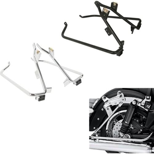 Motorcycle Saddlebag Support Brackets For Harley Touring Road Glide Electra Glide Street Glide FLHX FLTR 09-13