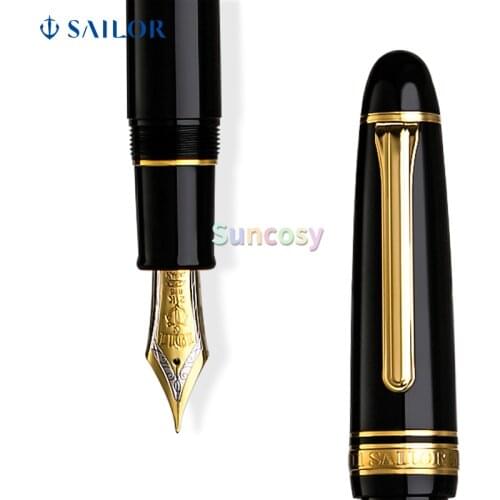 Sailor 11-6001-420 King Profit Fountain Pen Medium Pointed Bicolor Finish, 11-9693-420 Nib 21K Gold NIB,Super Large