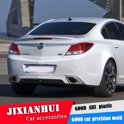 For Insignia Spoiler 2008-2013 Opel Insignia Spoiler ABS plastic Material Car Rear Wing Color Rear Spoiler