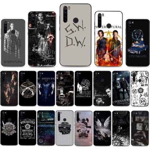 Supernatural SPN Dean And Sam Phone Cases For Xiaomi Redmi Note7 Pro Note8 Pro 8T Note9 9S Redmi8 8A Note10 Pro 9C X3