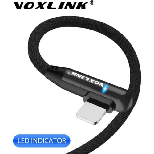VOXLINK lightning cable 5V 2.4A USB Cable Fast Charging Sync Data USB Cable For iphone X XS 6 7 charging cable