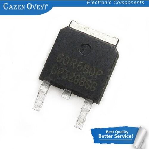 10pcs/lot 60R580P 60R580 TO-252 In Stock