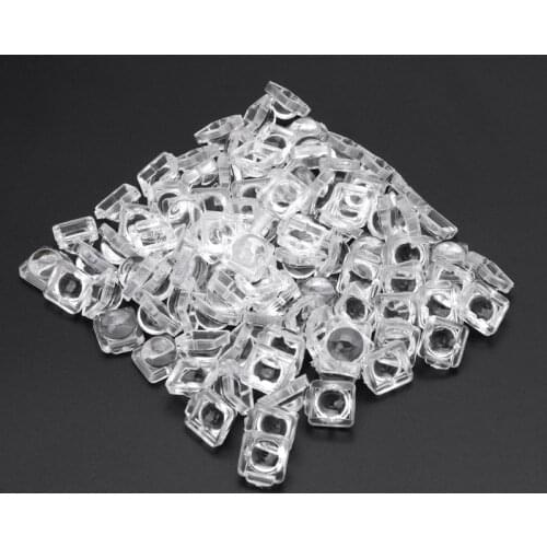 100PCS Lens for 5050 LED WS2812 APA102 WS2811 SK6812 30 60 140 Degree Angle Lens Hot Sale