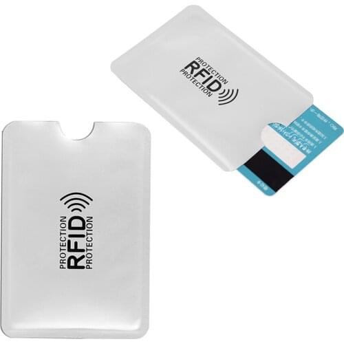 RFID NFC card anti-demagnetization sleeve bank card credit card protection anti-scanning card sleeve 1000pcs