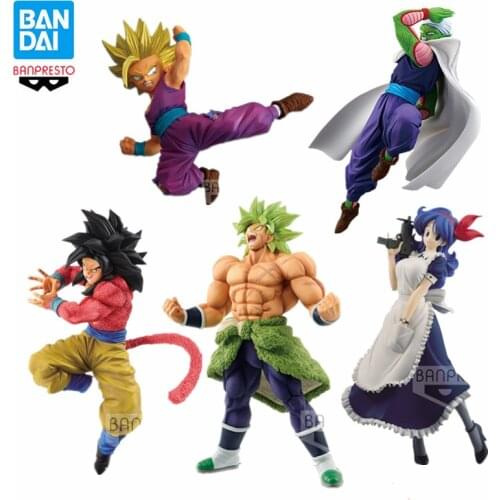 11cm-20cm BANDAI dragon ball figure Anime characters Son Goku Son Gohan Vegetto Broli Torankusu Action PVC Collection Model Toy