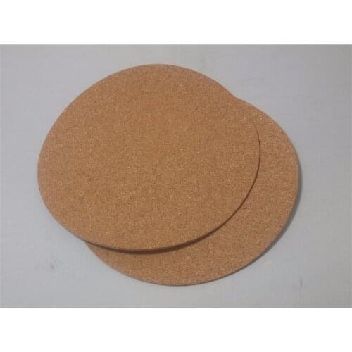 2pcs* Kossel 3D Printer round 300mm Issulation Cork sheet For Heatbed Heat Bed Hot Plate Round 300 mmFor 3d Printer