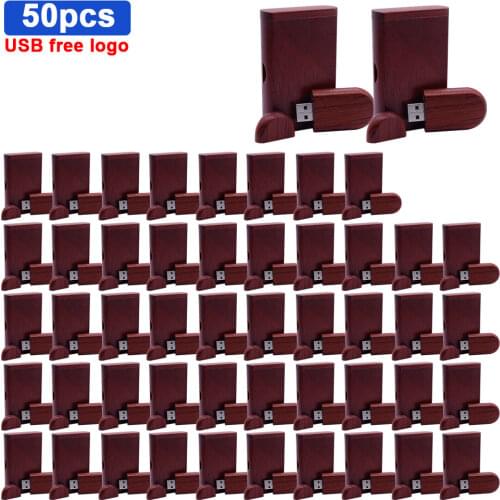 50pcs/lot Maple wood usb+box free LOGO print usb32GB 64GB flash drive pen drive 4GB 8GB 16GB usb2.0 pendrive for gift