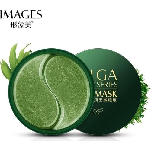 60PCS/Bottle Images Seaweed Eye Mask Nourishing Moisturizing Hydration Eye Patches Skin Care Dark Dircles Wrinkle Remove