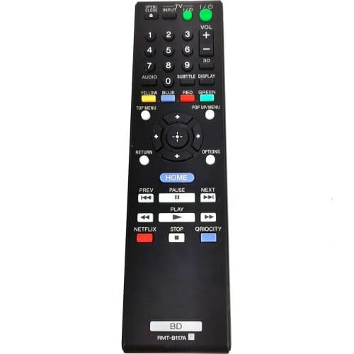 Used Original RMT-B117A For Sony Blu-Ray DVD Player BD Remote Control BDP-S560 RMT-B118A BDP-S3100BF Fernbedienung