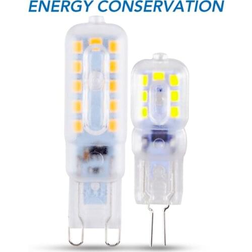 G4 LED Bulb 3W Ampoule LED G9 Dimmable Light Bulb 220V Corn LED Lamp 5W Bombillas 240V Spotlight Chandelier Candle Light 2835SMD