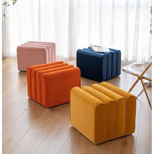 Boreal Europe style sofa The low stool sitting room clothing store Contracted and contemporary stool living room furniture