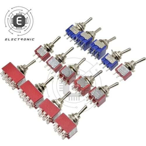 MTS-102/103/202/203/302/303/402/403/123/223 Miniature Toggle Switch Multiple Types Are Available