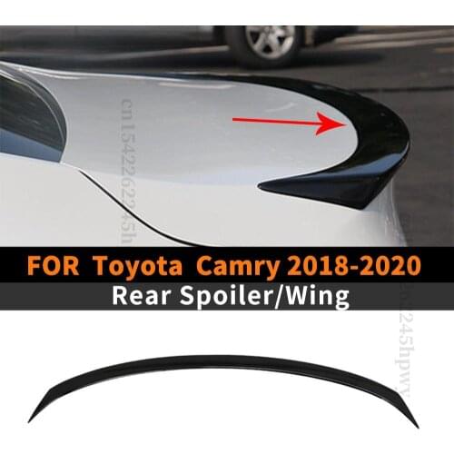 Modified Exterior Part Splitter Diffuser Body Kit Boot Lip Decoration Roof Rear Spoiler Wing For Toyota Camry 2018 2019 2020