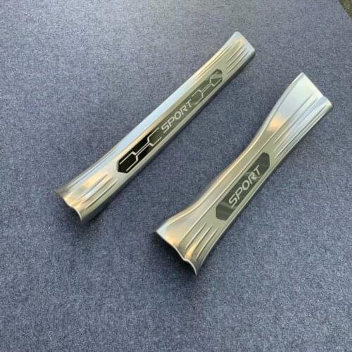 For Toyota RAV4 RAV 4 2019 2020 Car Accessories Stainless Steel Door Sill Scuff Plate Guards Welcome Pedals Styling