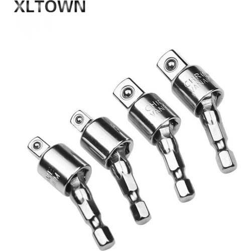 360degree wind batch connecting rod electric wrench link sleeve hexagonal handle to square head sleeve conversion connecting rod