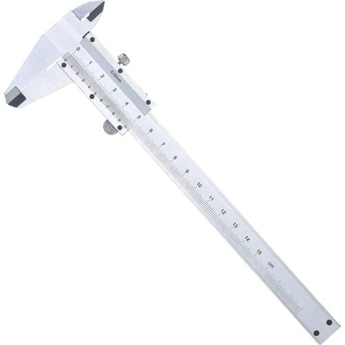 0-150 Stainless Steel Vernier Caliper Sliding Gauge Measurement Tool Inside Outside Depth Step Micrometer Measuring