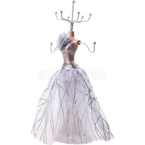 Resin Lady Mannequin Jewelry Bracelet Earring Display Stand Rack 5 Types