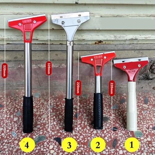 Heavy Duty Scraper Wallpaper Paint Tiles Flooring Scraper Remover with Blade Household Cleaning Tools