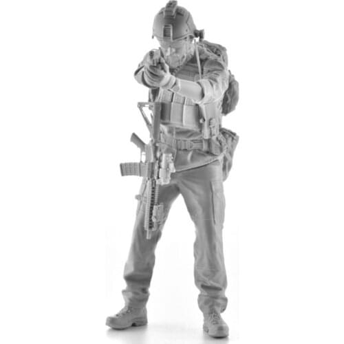 1/16 120mm Resin Figure Model Kit USA Special Navy Soldier unpainted unassembled