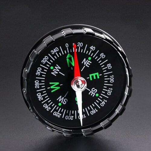 1PC Portable Mini Precise Compass Practical Guider for Camping Hiking North Navigation Survival Button Design Compass Outdoor