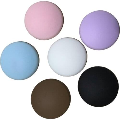 1pcs Silicone Round Shape Wall Protectors Door Handle Self Adhesive Bumper Guard Stopper