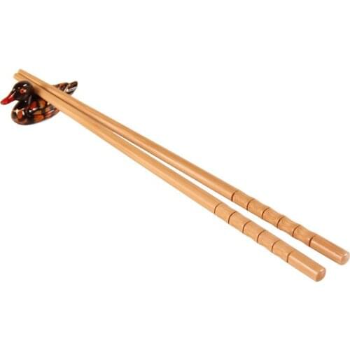 10 Pairs Anti-Mildew And Non-slip Bamboo Chopsticks Bamboo Carbonized Bamboo Gourd Chopsticks