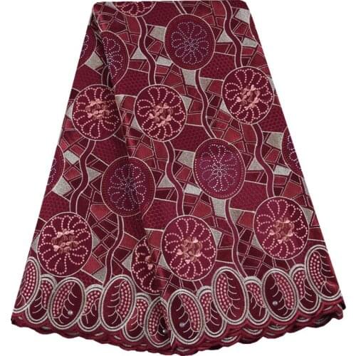 2019 High Quality Swiss Voile Lace In Switzerland Nigerian Lace Fabrics African Swiss Lace Fabric With Stones For Wedding F1536